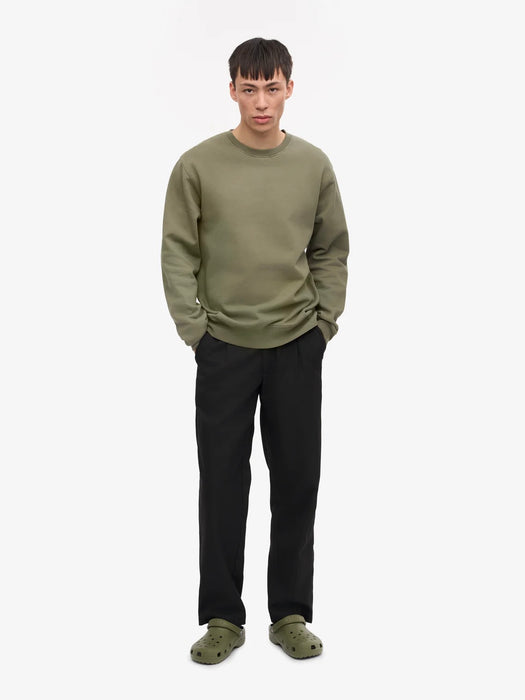 Colorful Standard Classic Crew Sweat in Dusty Olive