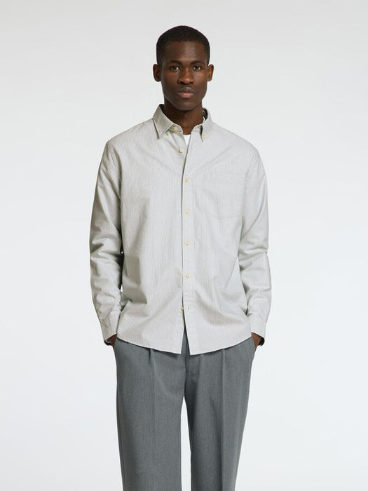 Selected Homme Rick BD Shirt in Iceberg Stripes