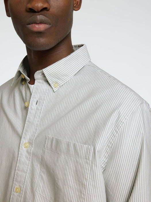 Selected Homme Rick BD Shirt in Iceberg Stripes