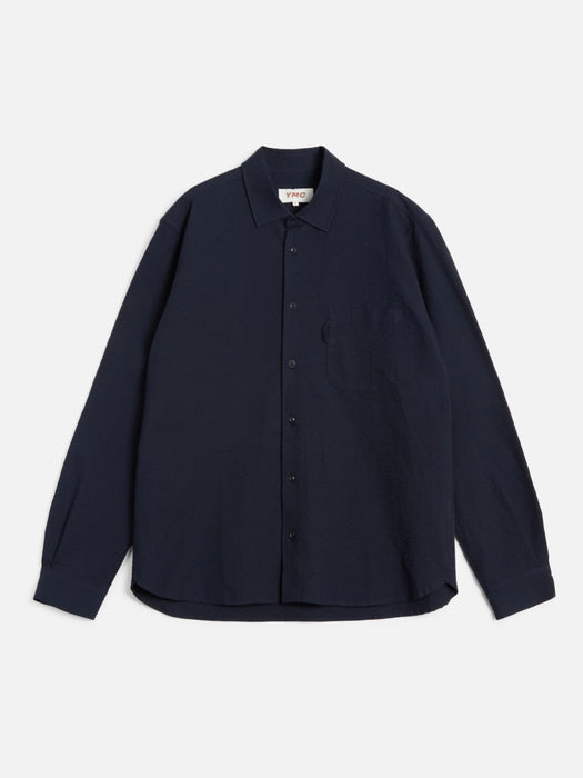 YMC Men Curtis Shirt in Navy