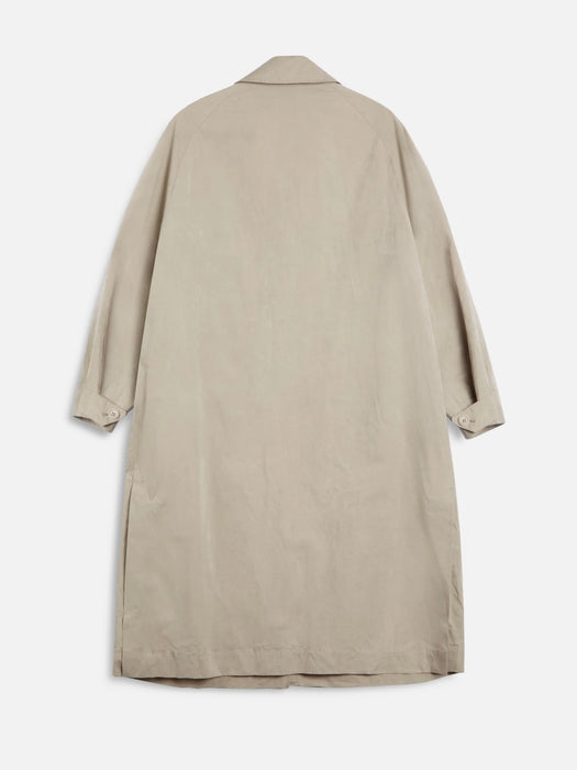 YMC Tyrell Trench Coat in Stone