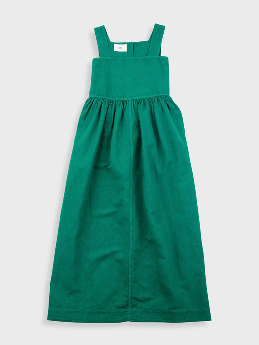 Folk Women Midi Day Dress in Teal