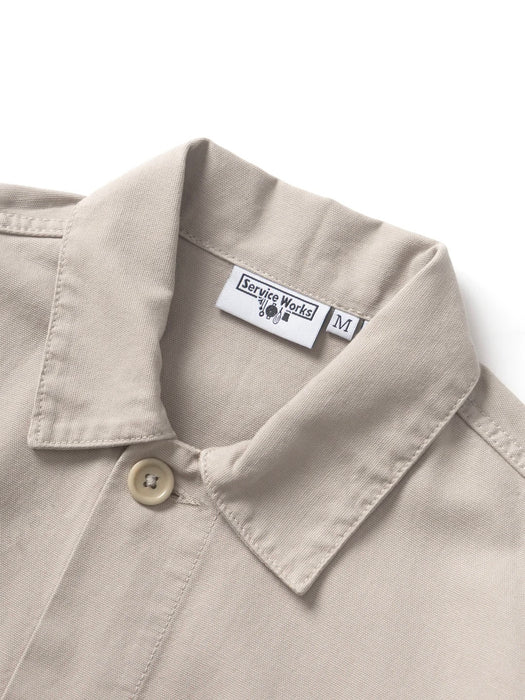 Service Works Canvas Chore Shirt in Stone