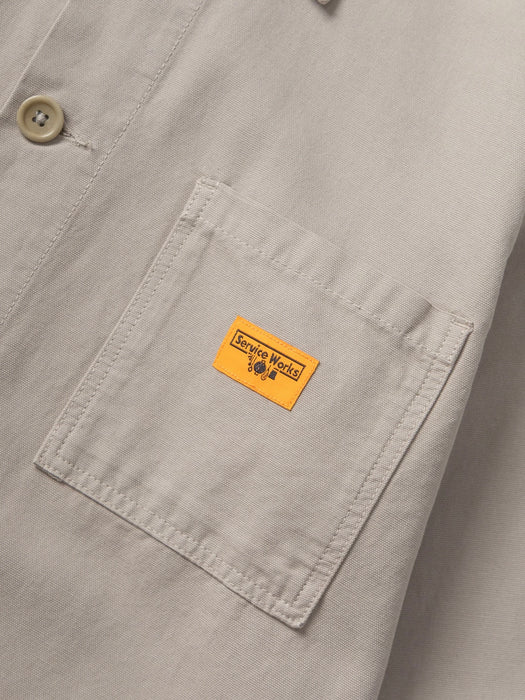 Service Works Canvas Chore Shirt in Stone
