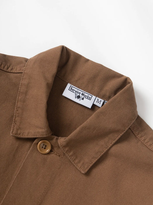Service Works Canvas Chore Shirt in Bark