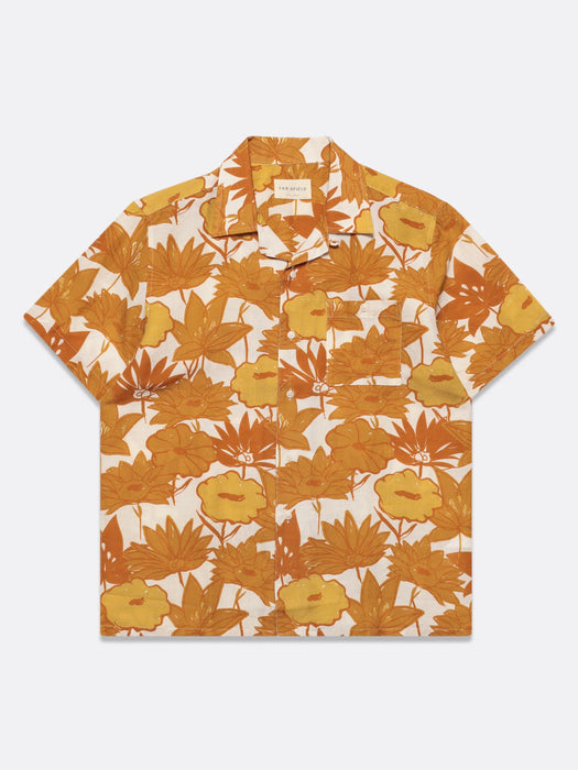 Far Afield Selleck Shirt in Honey Gold Floral