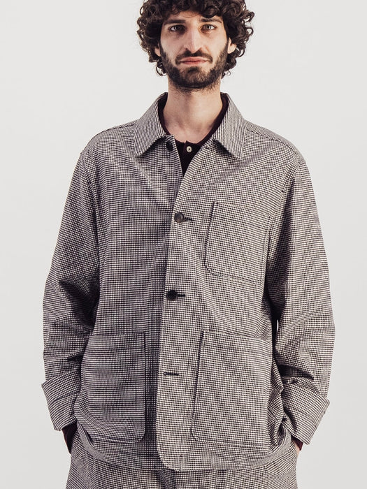 Parages Squire Jacket in Brown Checks