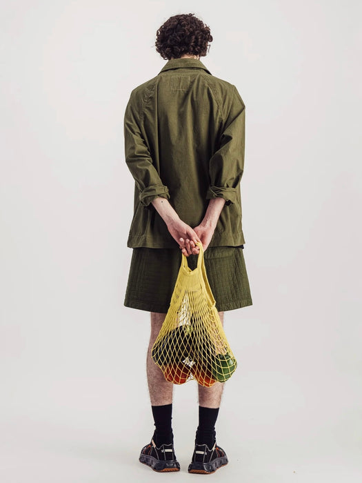 Parages Coach Jacket in Olive Twill