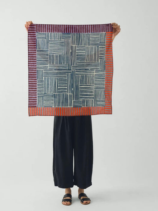 Toast Bandana in Verdigris/Multi