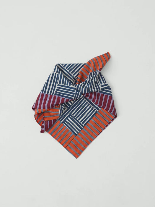 Toast Bandana in Verdigris/Multi