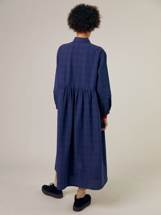 Sideline Wren Dress in Indigo