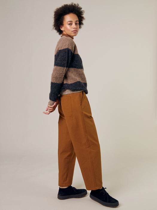 Sideline Lois Trouser in Tobacco