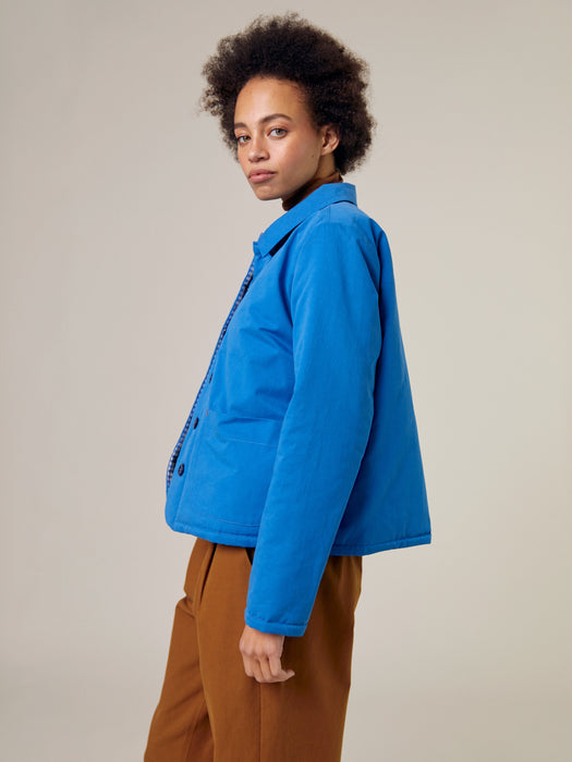 Sideline Dawn Jacket in Bright Blue