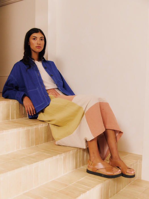 Sideline Willow Skirt in Patchwork Mix