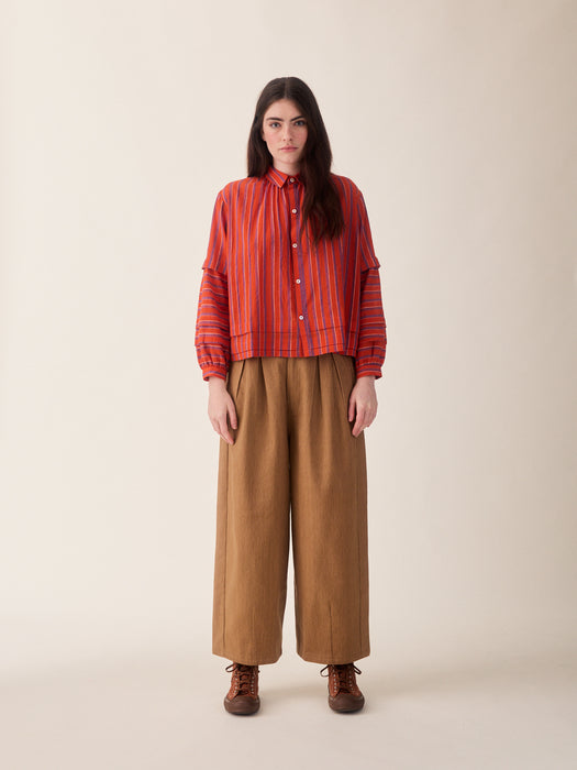 Sideline Lotta Shirt in Red Stripe