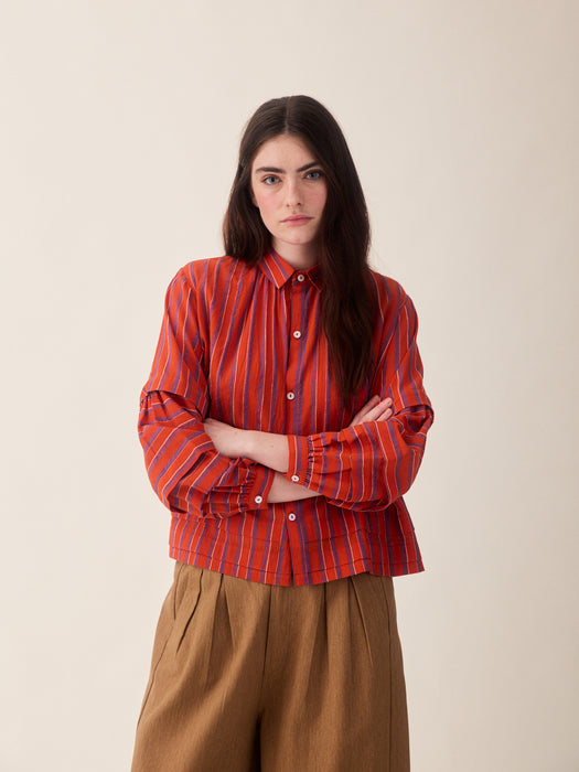 Sideline Lotta Shirt in Red Stripe