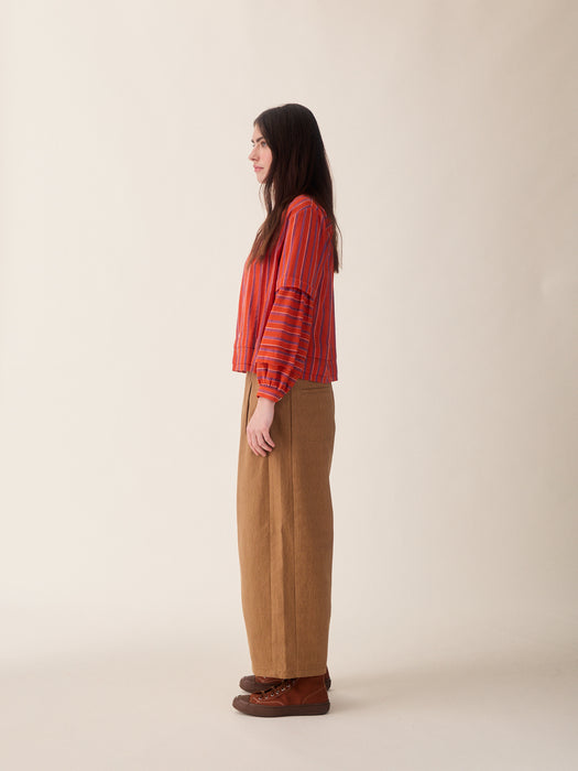 Sideline Lotta Shirt in Red Stripe