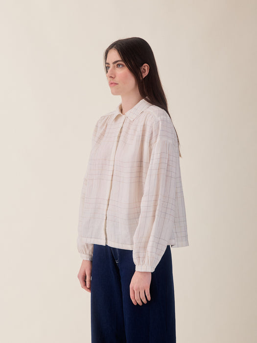 Sideline Binni Shirt in White Base