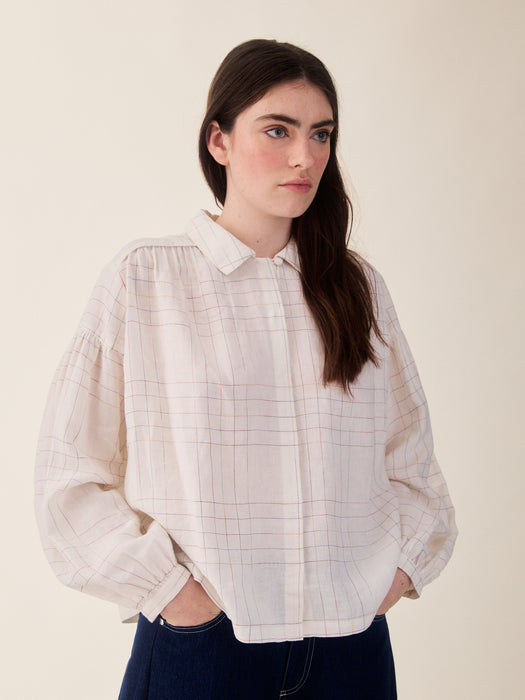 Sideline Binni Shirt in White Base