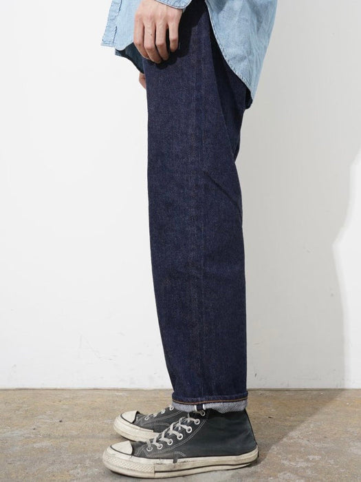 Ordinary Fits Ankle Loose Jeans in Indigo Denim