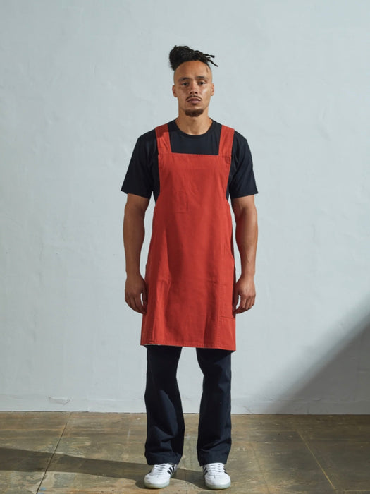 Uskees Japanese Style Apron in Clay