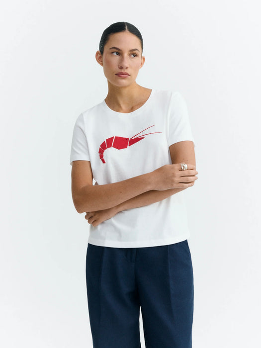 Thinking Mu Origami Ida T-Shirt in White