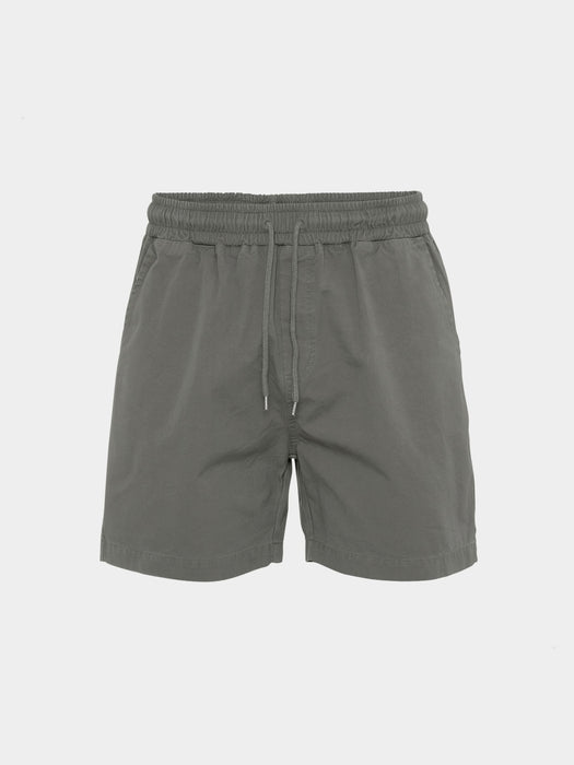 Colorful Standard Twill Shorts in Storm Grey