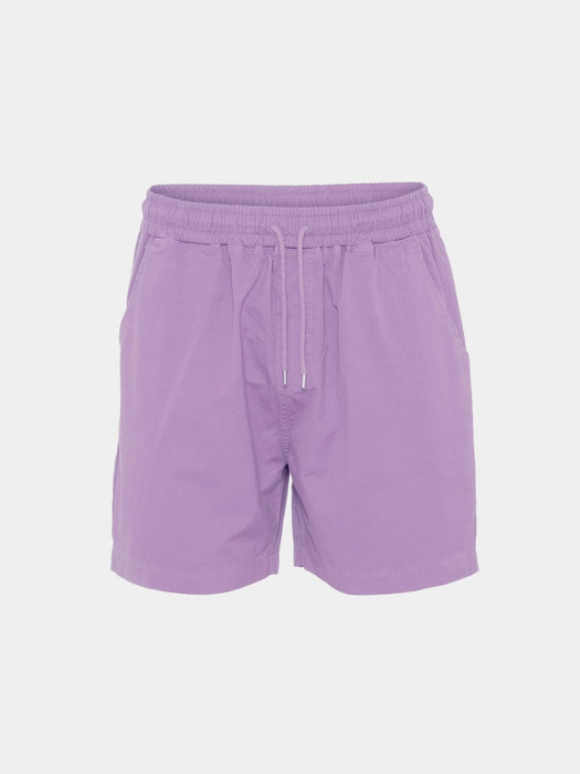 Colorful Standard Twill Shorts in Pearly Purple