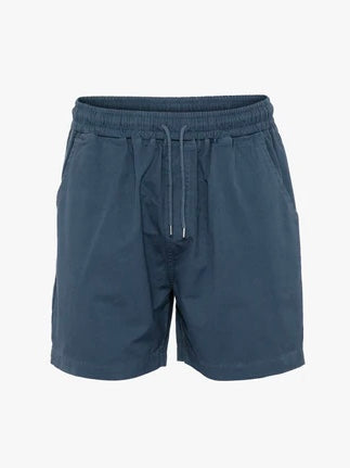 Twill Shorts / Petrol Blue